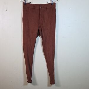 Cruel Denim Slim Pants Women’s Size 8 Faux Suede Western Rodeo Cowgirl Wear